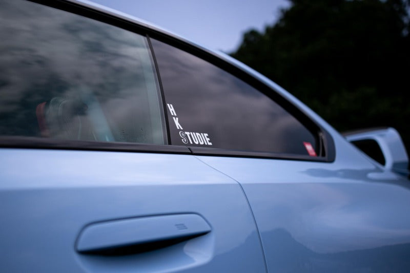 HKS HKSTUDIE Sticker SQ - White HKSTUDIE-GD003