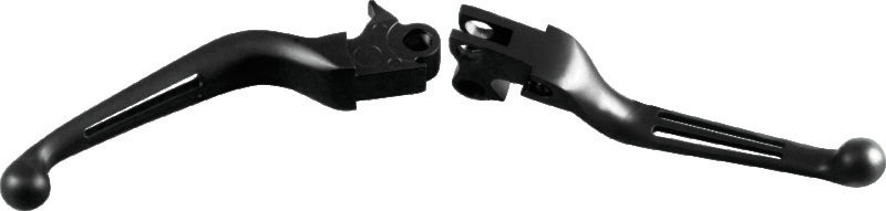 Bikers Choice 96-16 Big Twin W/ Cable Clutch 96-03 XL Black Slotted Lever Set 482861