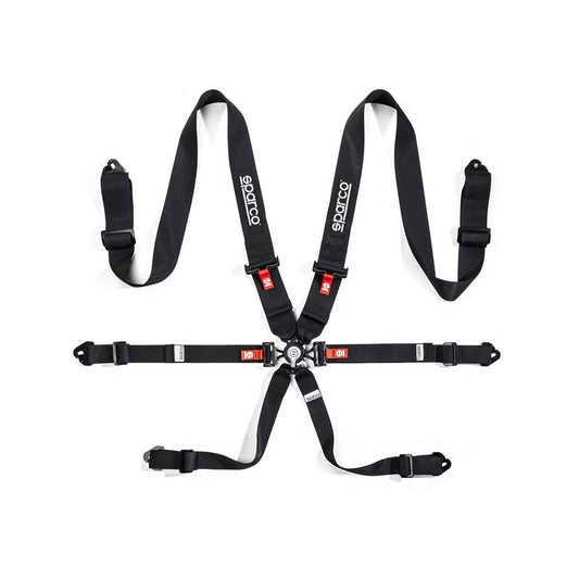 Sparco Comp H-3 Steel Racing Harness - FIA 8853-2016