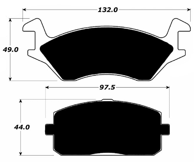 FR SPORT Porterfield Brake Pads for 1983 TOYOTA STARLET