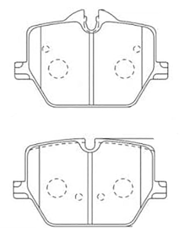 Porterfield Brake Pads for 2020 BMW M340i w/Red Calipers