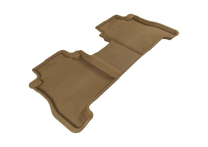 3D MAXpider 2007-2012 Hyundai Santa Fe Kagu 2nd Row Floormats - Tan L1HY04021502