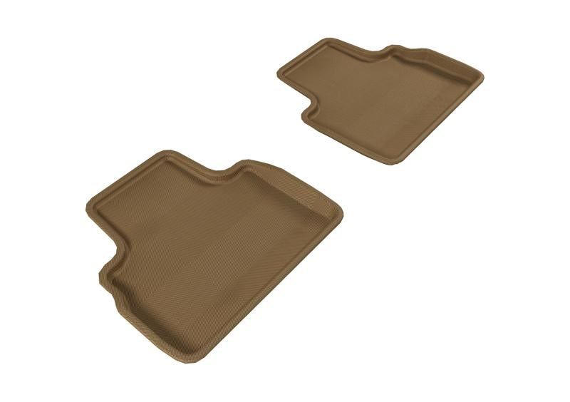 3D MAXpider 2009-2017 Infiniti QX70/FX35/50/50S Kagu 2nd Row Floormats - Tan L1IN00321502
