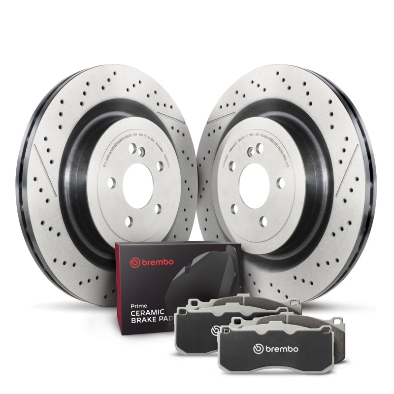 Brembo OE Rear Disc Brake Kit KT00B86