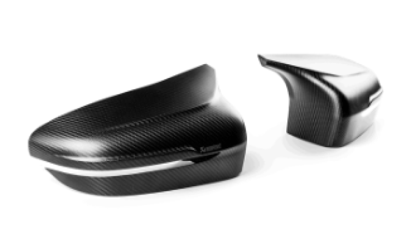 FR SPORT Akrapovic 2018+ BMW M5 (F90) / 2020 BMW M8 (F91/F92) Carbon Fiber Mirror Cap Set - Matte...