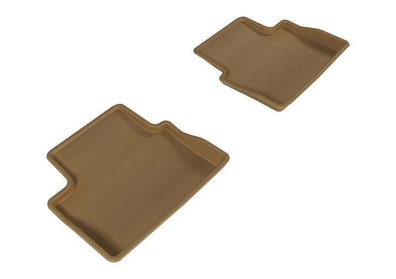 FR SPORT 3D MAXpider 2013-2015 Chevrolet Malibu Kagu 2nd Row Floormats - Tan L1CH06321502
