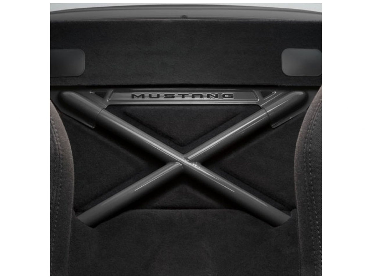 FR SPORT Ford Performance Parts Ford Racing 2005-14 Mustang Rear Seat Delete Kit with Grey X-Brace