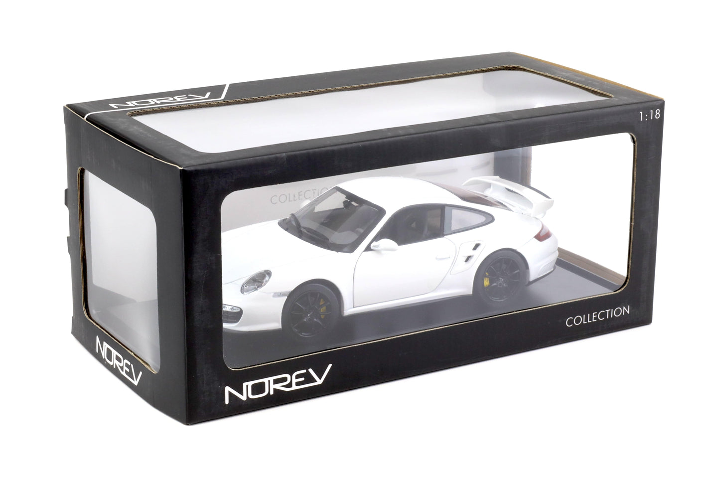 Norev 2007 Porsche 911 997 GT2 Coupe White 1:18