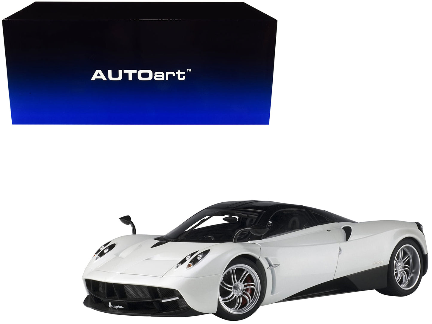 Pagani Huayra White 1/12 Model Car by Autoart free shipping USA