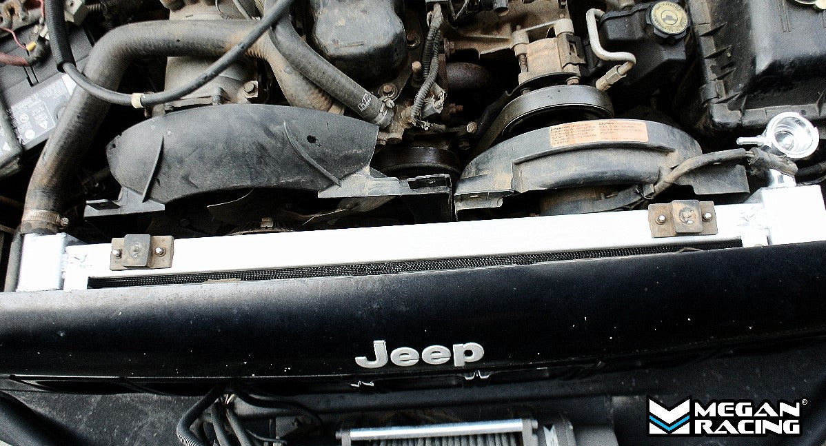 Megan Racing Radiator for Jeep Cherokee XJ 1991-2001 - All Aluminum Construction MR-RT-JXJ91
