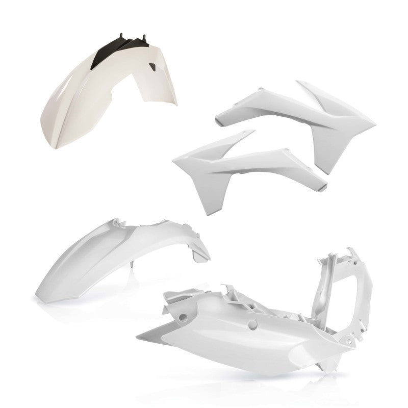 Acerbis 11-12 KTM SX/SX-F/XC/XC-F Plastic Kit - White 2205470002