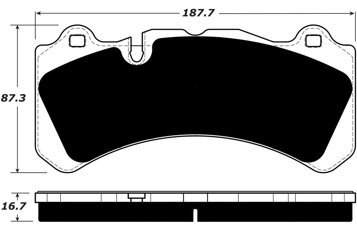 Porterfield Brake Pads for 2018 VOLVO V60 Polster