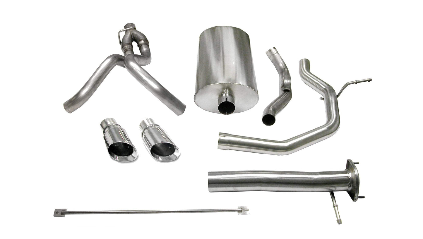 Corsa Sport / 3.0 in Cat-Back 4.0 in Single Tips | 2003-2006 SSR 5.3L, 6.0L V8 (14254)