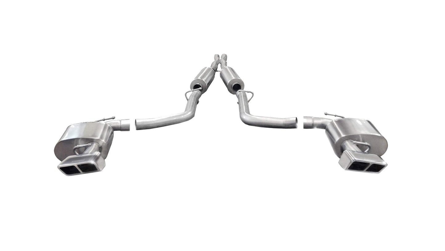 Corsa Xtreme / 2.75 in Cat-Back GTX2 Tips | 2011-2014 Challenger SRT 6.4L Auto (14427)