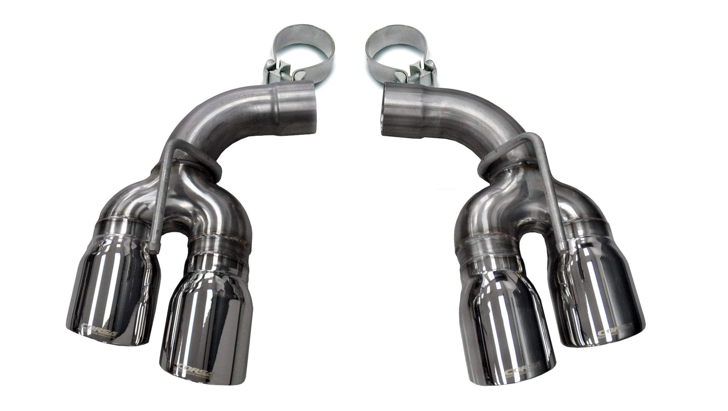 Corsa Replacement / Pro-Series 4.0 in Twin Tip Kit | 2016-2024 Camaro SS ZL1 CORSA Systems (14774)