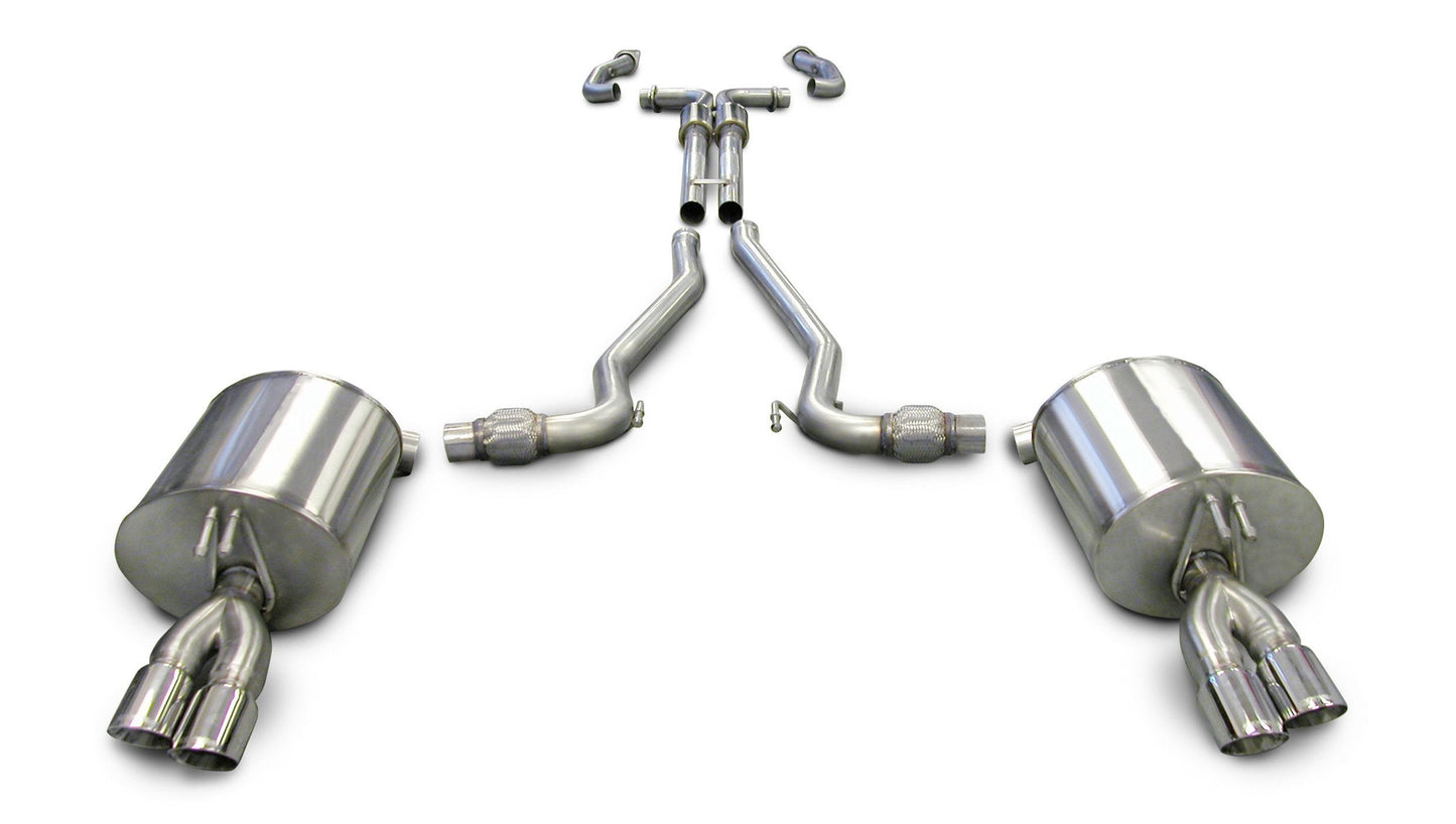 Corsa Sport / 2.5 in Cat-Back 3.0 in Twin Tips | 2008-2009 Pontiac G8 GT, GXP 6.0L, 6.2L (14950)