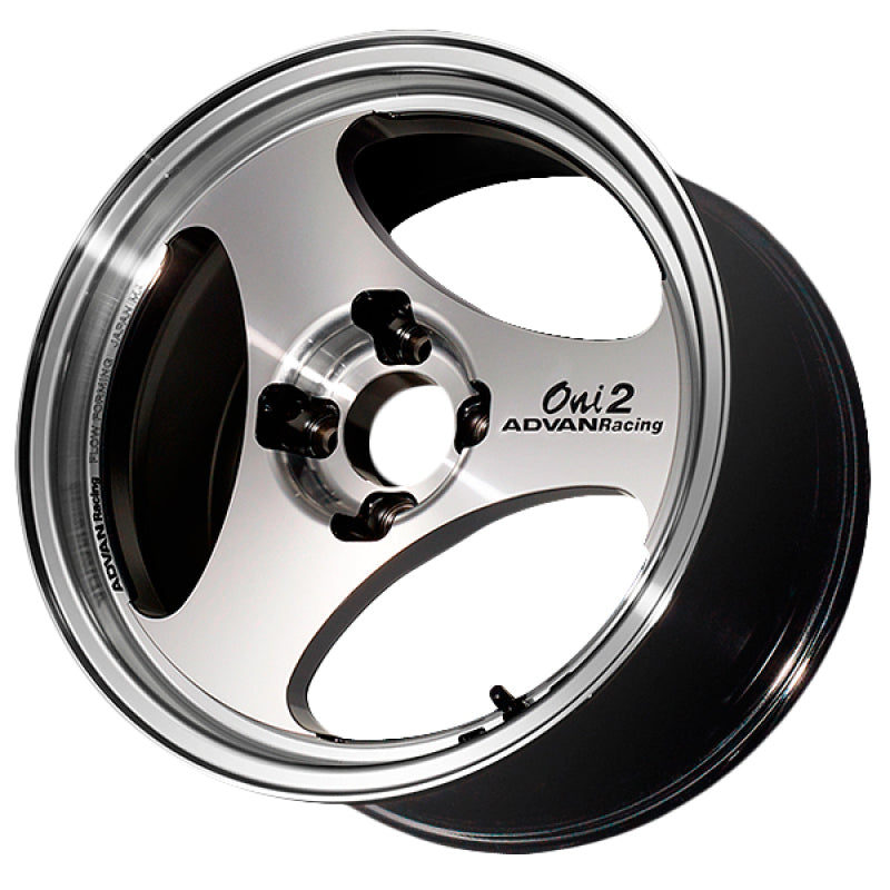 Advan ONI2 15x8.0 +30 4-100 Machining & Diamond Cut Wheel YAY5G30ADC