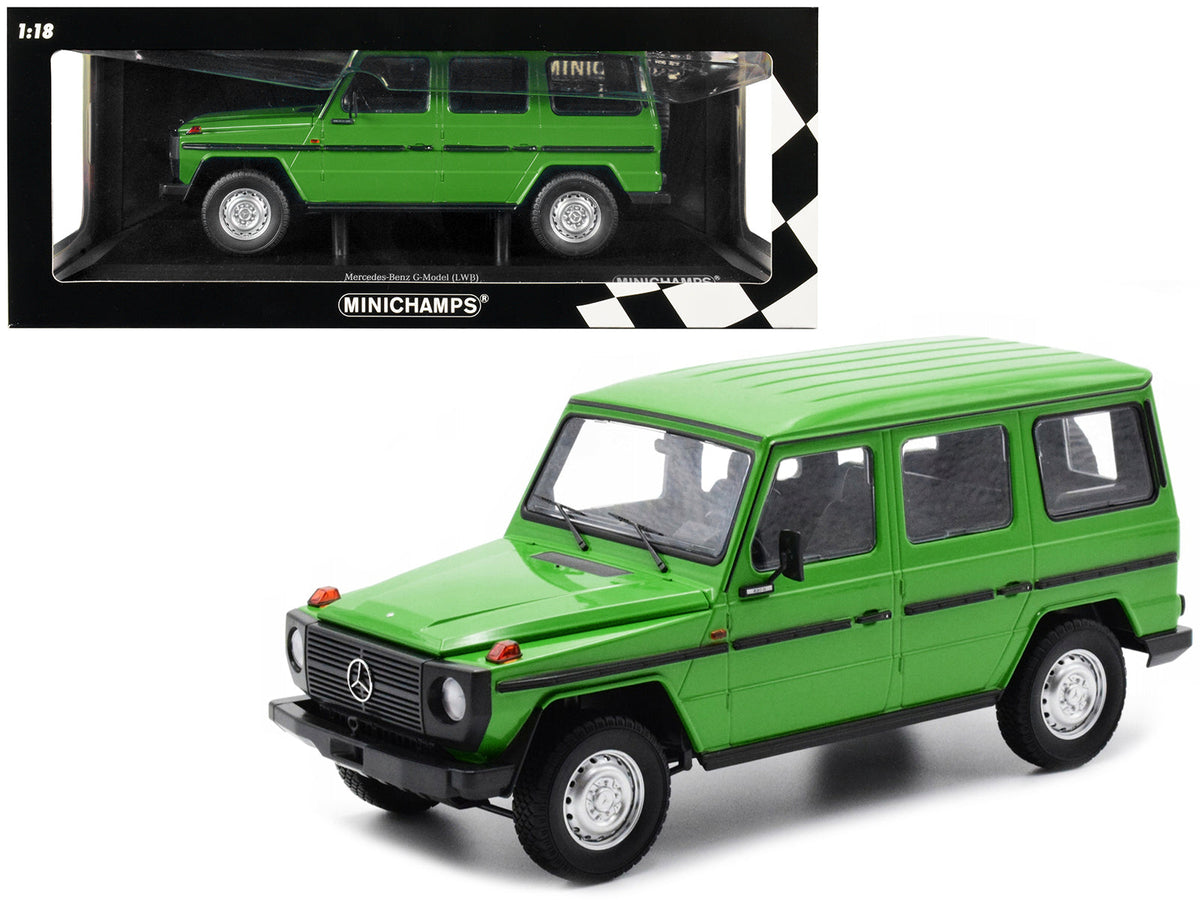 Rapid Vehicles 1980 Mercedes-Benz G-Model (LWB) Green with Black Stripes Limited Edition to 402...