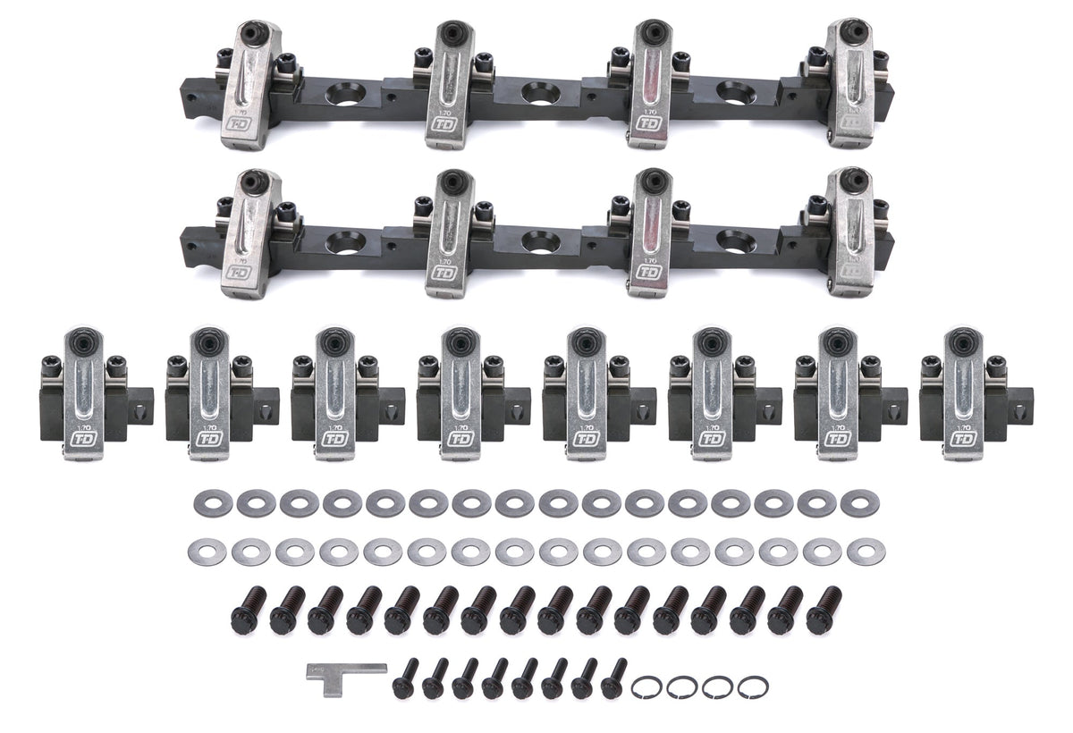 BBC Shaft Rocker System w/Brodix BB2+ Heads - 3117170170