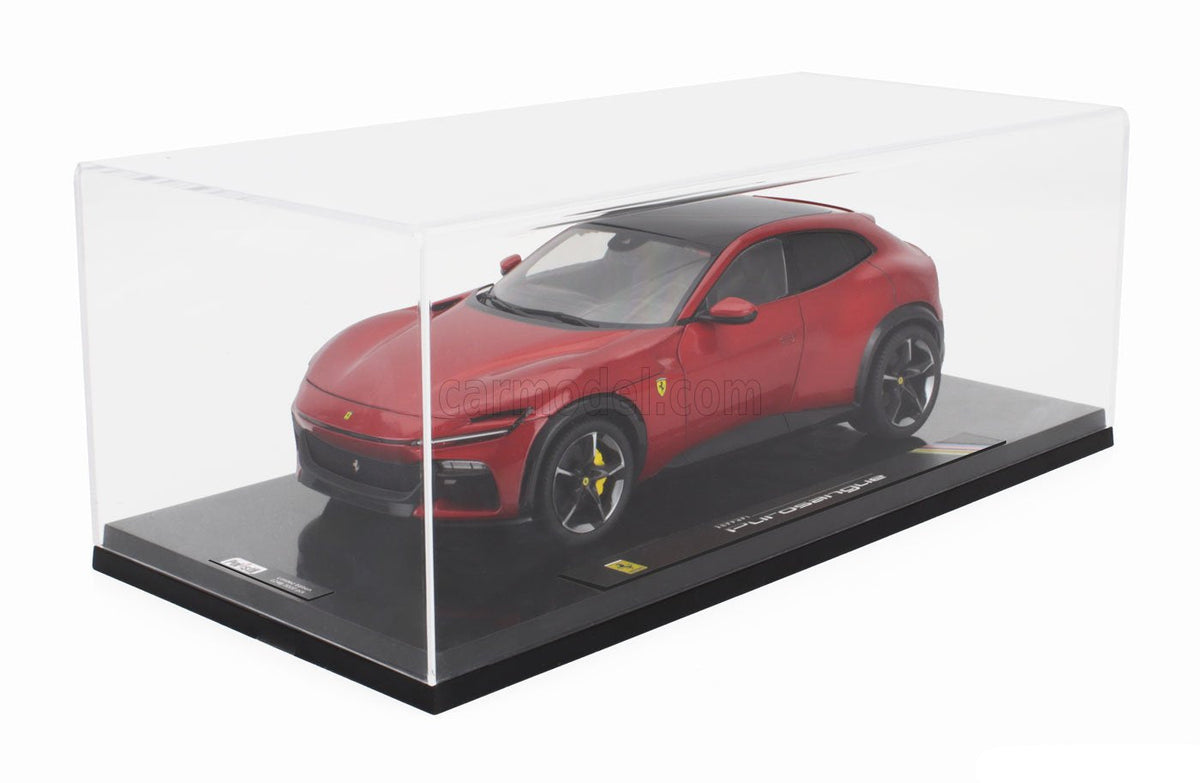 STM Diecast Polistil 2022 Ferrari Purosangue Rossa Magma (Red Metallic) High Fidelity WITH...