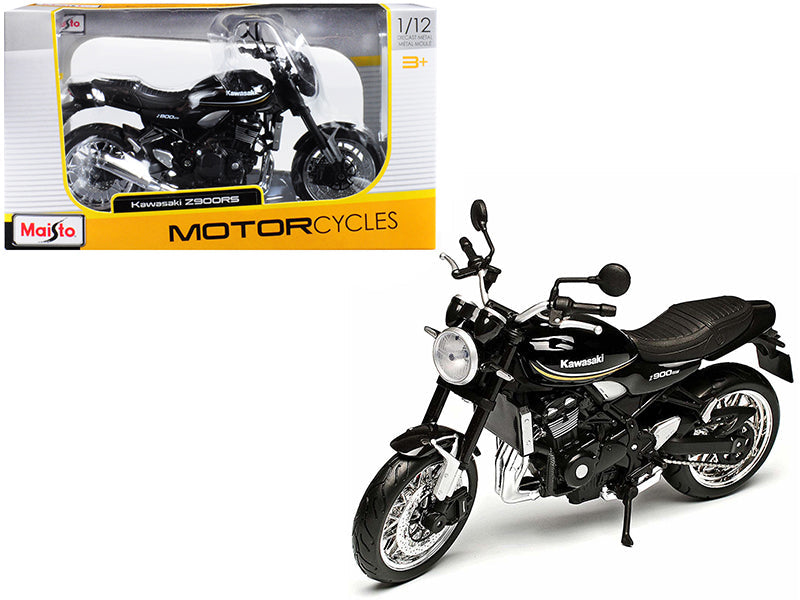 Kawasaki Z900RS Black 1/12 Diecast Motorcycle Model by Maisto free shipping USA