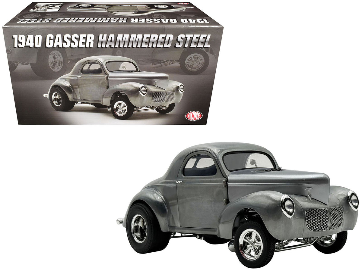 Rapid Vehicles 1940 Gasser "Hammered Steel" Raw Metal Limited Edition to 306 pieces Worldwide...