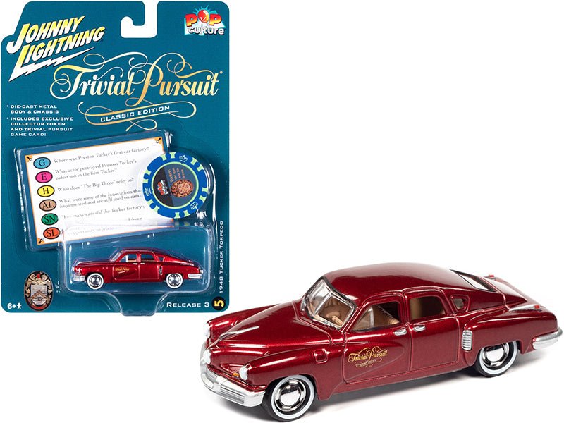 Rapid Vehicles 1948 Tucker Torpedo Red Maroon Metallic "Tucker: The Man and His Dream" (1988)...
