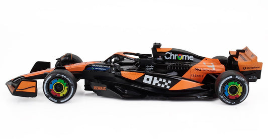 STM Diecast RE-EL Toys Mclaren F1 Team MCL38 Orange L. Norris First Win Miami GP 2024 1:18 - View 2