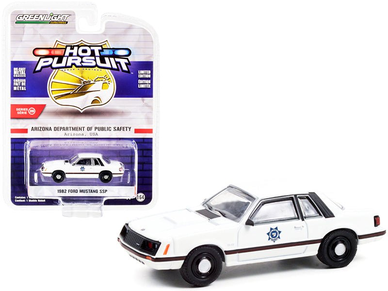 Rapid Vehicles 1982 Ford Mustang SSP White "Arizona Department of Public Safety" "Hot Pursuit"...