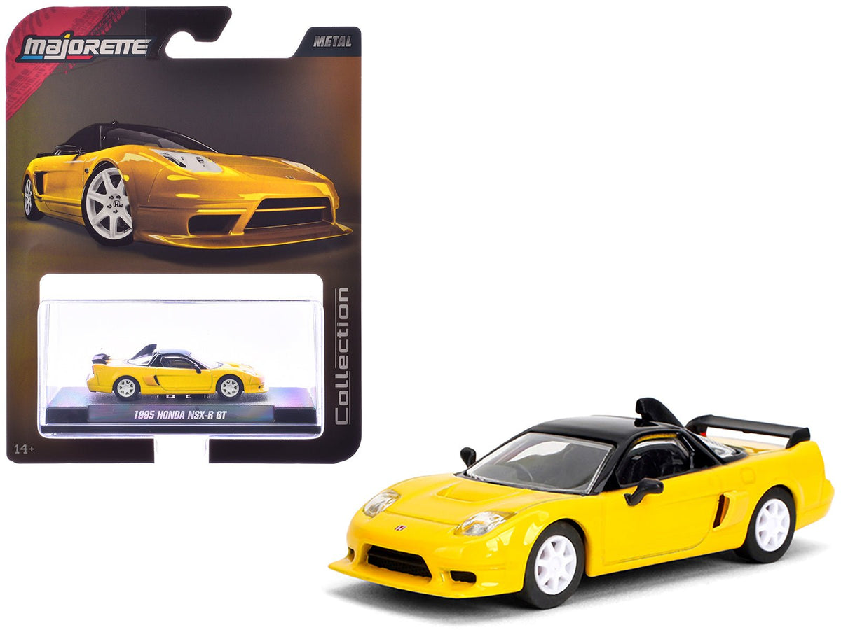 Rapid Vehicles 1995 Honda NSX-R GT RHD (Right Hand Drive) Yellow with Black Top "Collection"...