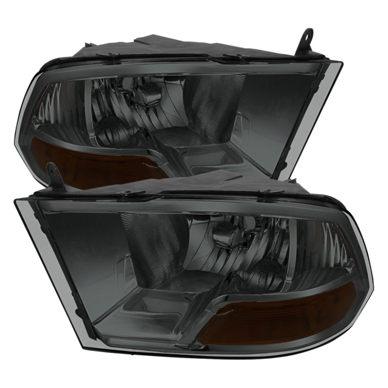 FR SPORT SPYDER Xtune Dodge Ram 1500 09-12 ( Non Quad Headlights ) Crystal Headlights Smoke...