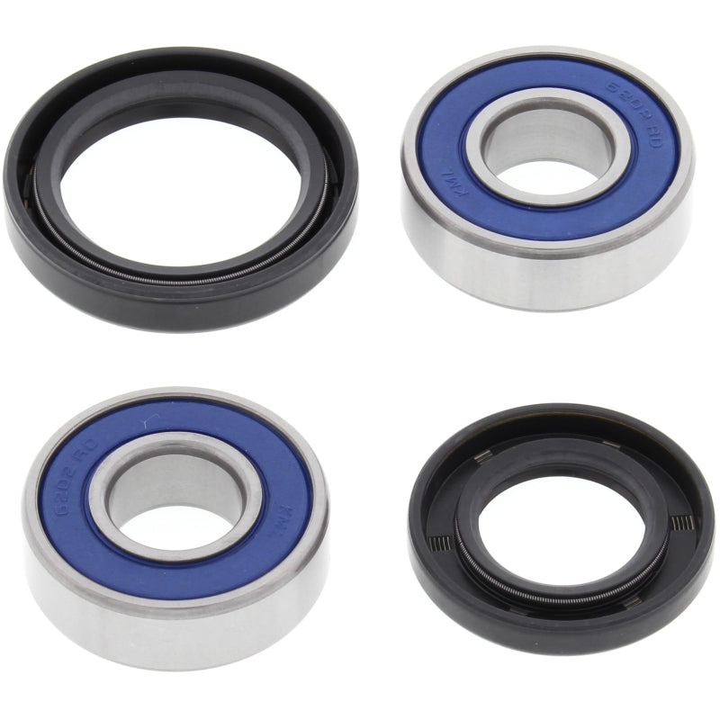 All Balls Racing 94-09 Kawasaki EX500 Ninja Wheel Bearing Kit Front 25-1385