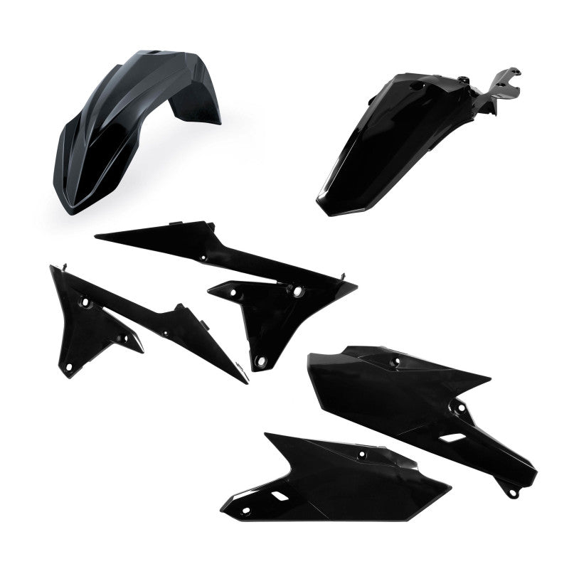Acerbis 15-19 Yamaha WR250F/ YZ250FX/ WR450F/ YZ450FX Plastic Kit - Black 2449630001