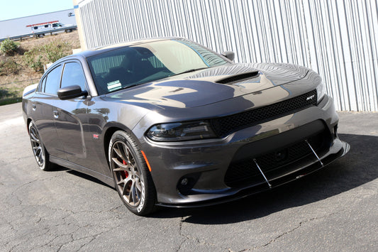 Dodge Charger SRT-8/ Hellcat/ Scat Pack Carbon Fiber Front Wind Splitter 2015 - 2019