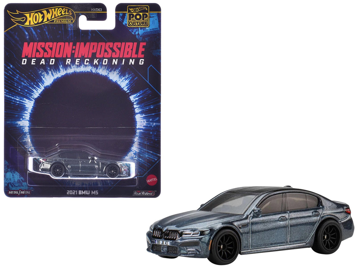 Rapid Vehicles 2021 BMW M5 Gray Metallic with Black Top "Mission: Impossible – Dead Reckoning"...