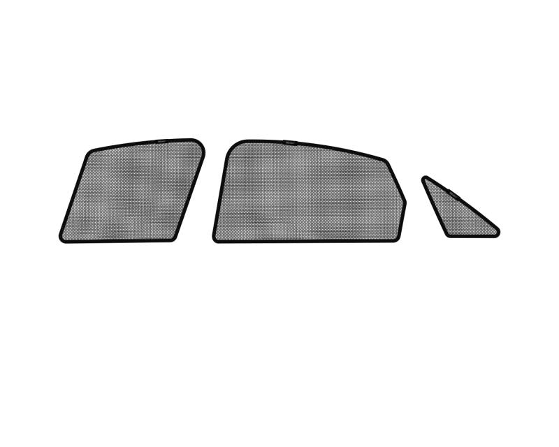 3D MAXpider 2009-2016 Audi A4 Black Sun Shades - Side Windows S1AD0271