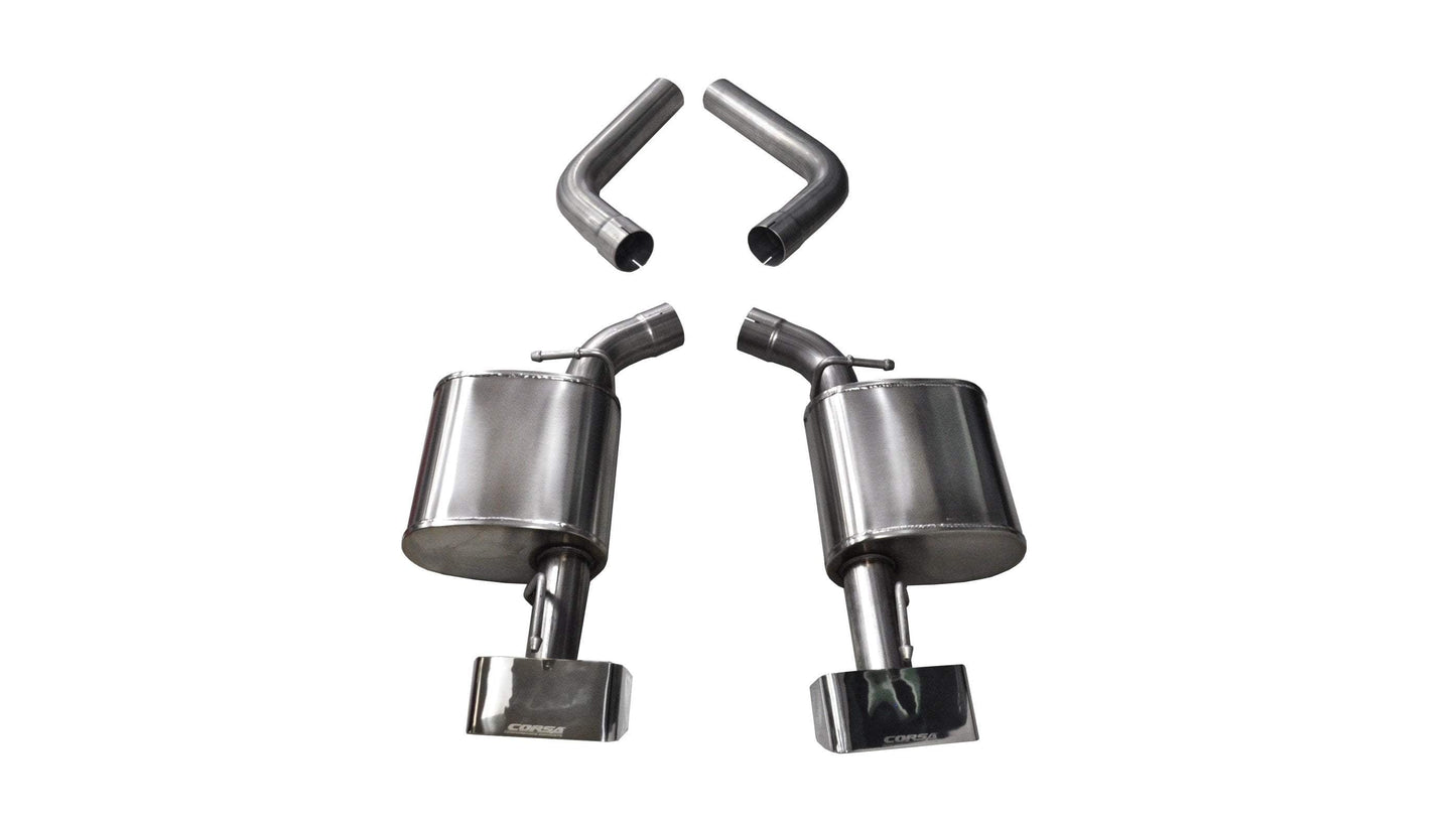 Corsa Sport / 2.75 in Axle-Back GTX2 Tips | Challenger 2015-23 6.4L 6.2L, 2017-23 5.7L (21021)