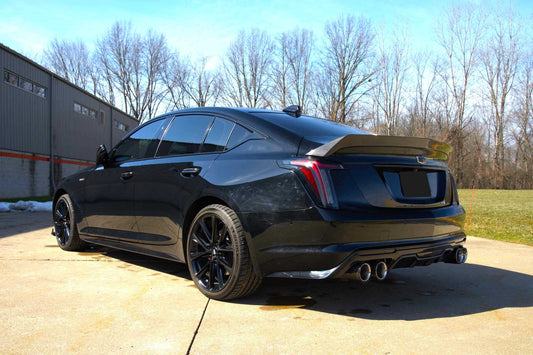 Corsa Xtreme Valved / 3.0in Cat-Back 4.5 in. Twin Tips | 2020+ Cadillac CT5-V (21326)