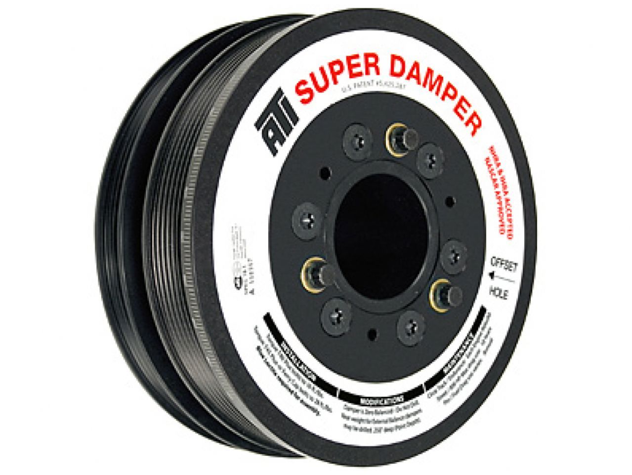 ATI Performance Products Damper - 7.81 - Al - Ford Gt500 5.4 Super 10%