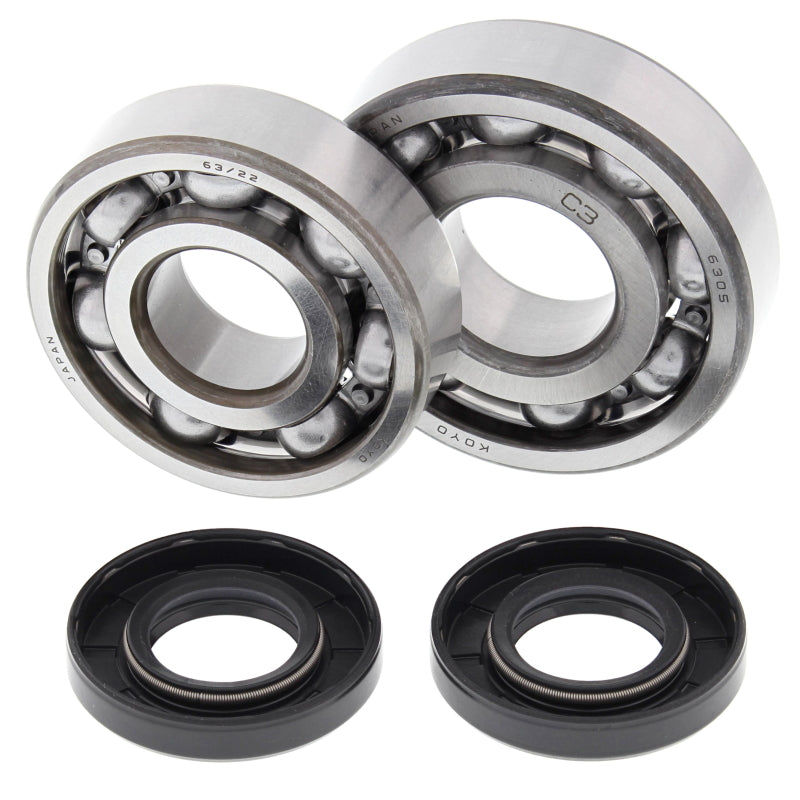 All Balls Racing 85-87 Kawasaki KX125 Crank Shaft Bearing Kit 24-1007