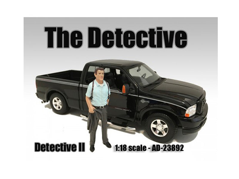 "The Detective #2" Figure For 1:18 Scale Models by American Diorama free shipping USA