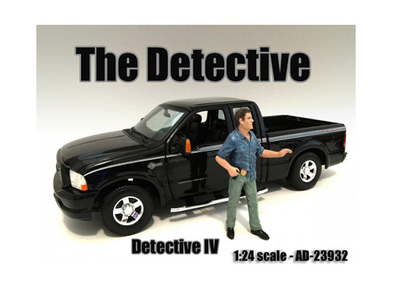 "The Detective #4" Figure For 1:24 Scale Models by American Diorama free shipping USA