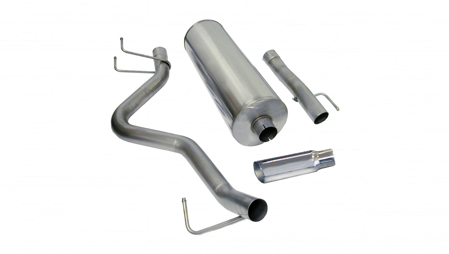 Corsa Sport / 3.0 in Cat-Back SSE 4.0 in Single Tip | 2006-07 RAM 1500 4.7L, 5.7L (24404)