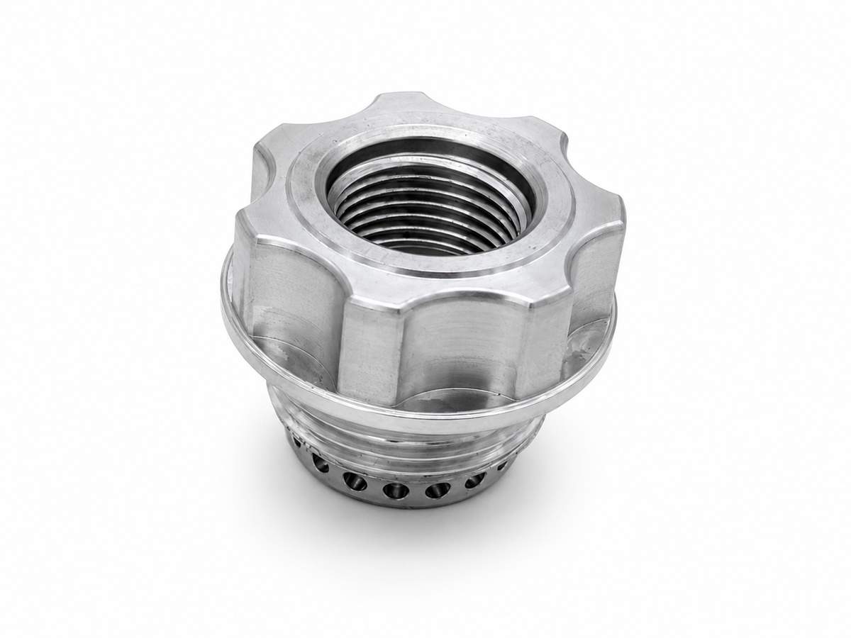 Granatelli -10AN ORB Billet Breather for OEM-Style Valve Covers – 280117