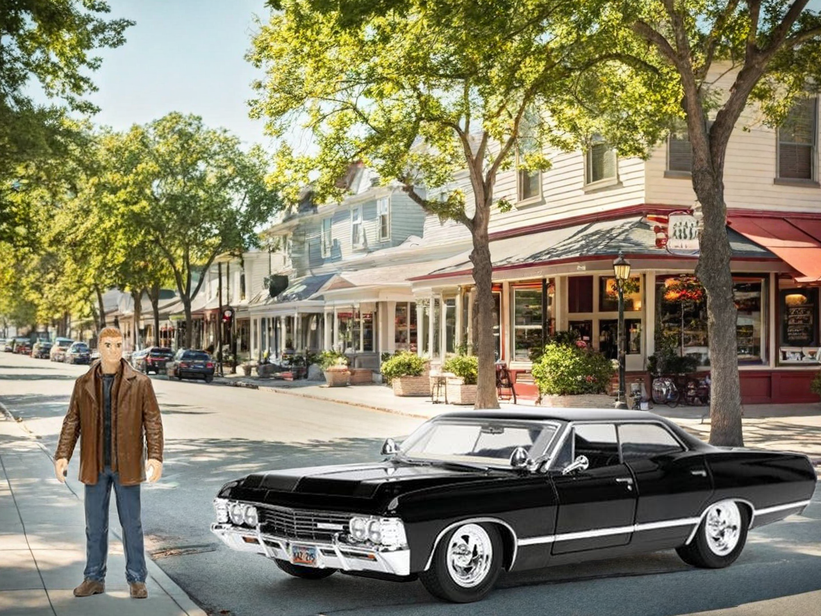 Supernatural Impala™: Dean's Legendary Ride – Collectible Model & Figurine free shipping USA