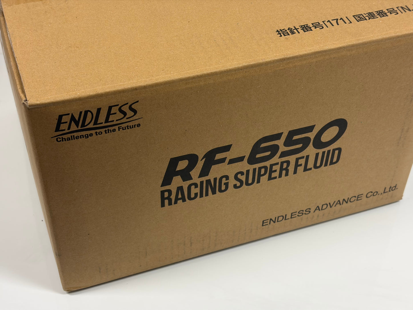Endless RF‑650 Racing Brake Fluid 500 mL - 613°F Dry Boiling Point, Motorsport Grade RF650