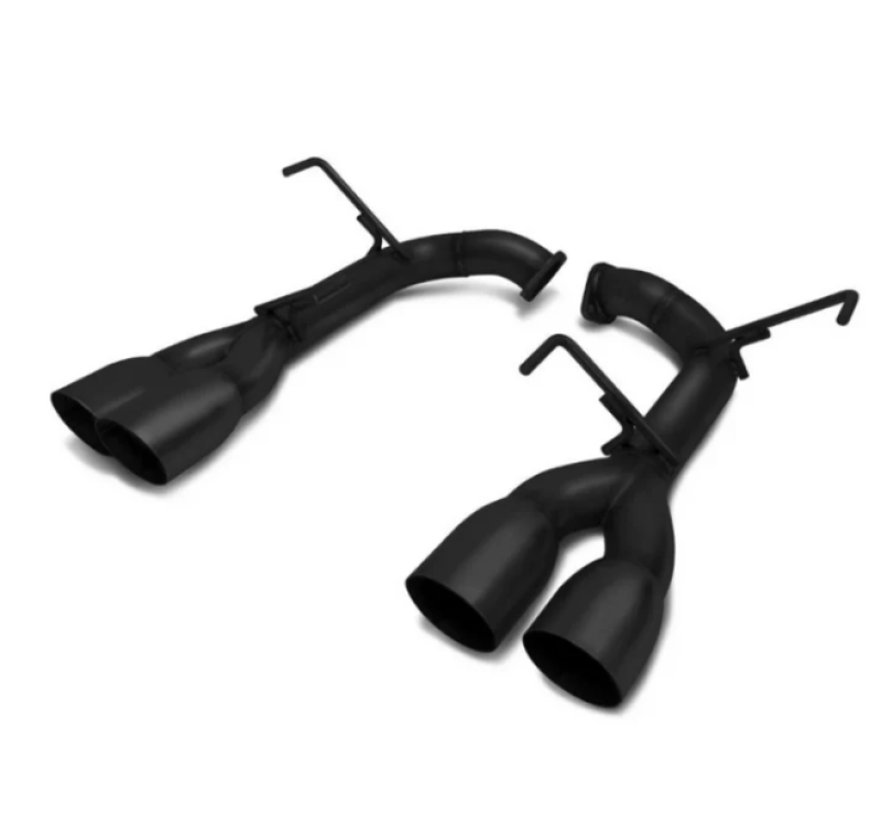 BLOX Racing 2022+ WRX Muffler Delete / Axle Back Single Wall 4in - Matte Black Tips BXEX-51106-BK