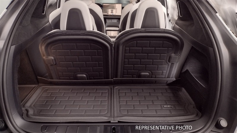 3D MAXpider 23-24 Kia Sportage Kagu Cargo Liner- Black Seatback Q1KA0721309