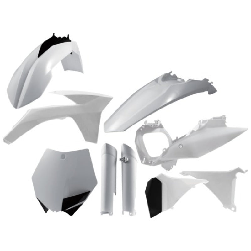 Acerbis 11-12 KTM SX-F/XC-F/2012 SX/XC Full Plastic Kit - White 2205280002