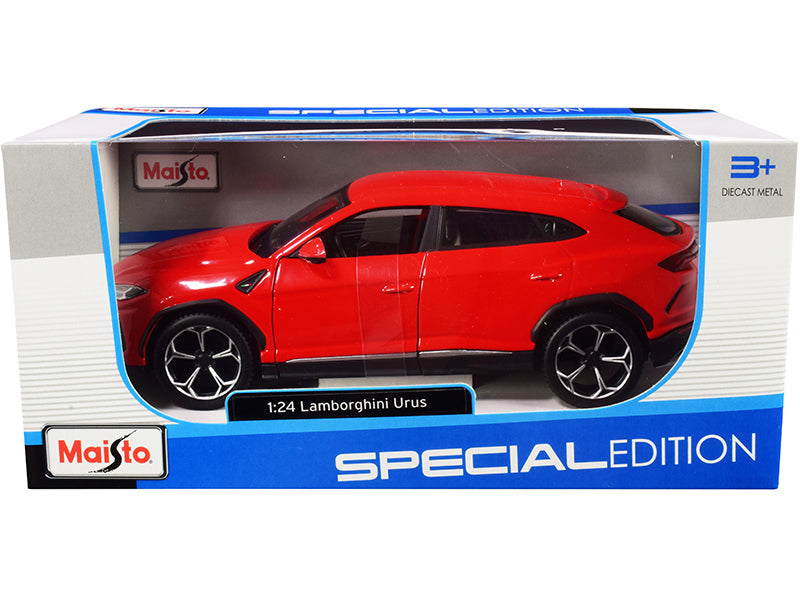 Lamborghini Urus Red "Special Edition" Series 1/24 Diecast Model Car by Maisto free shipping USA